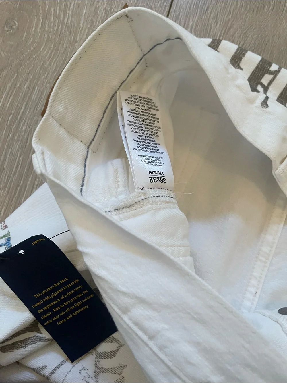 Polo Ralph Lauren The Sullivan Slim Graphic Jeans - White